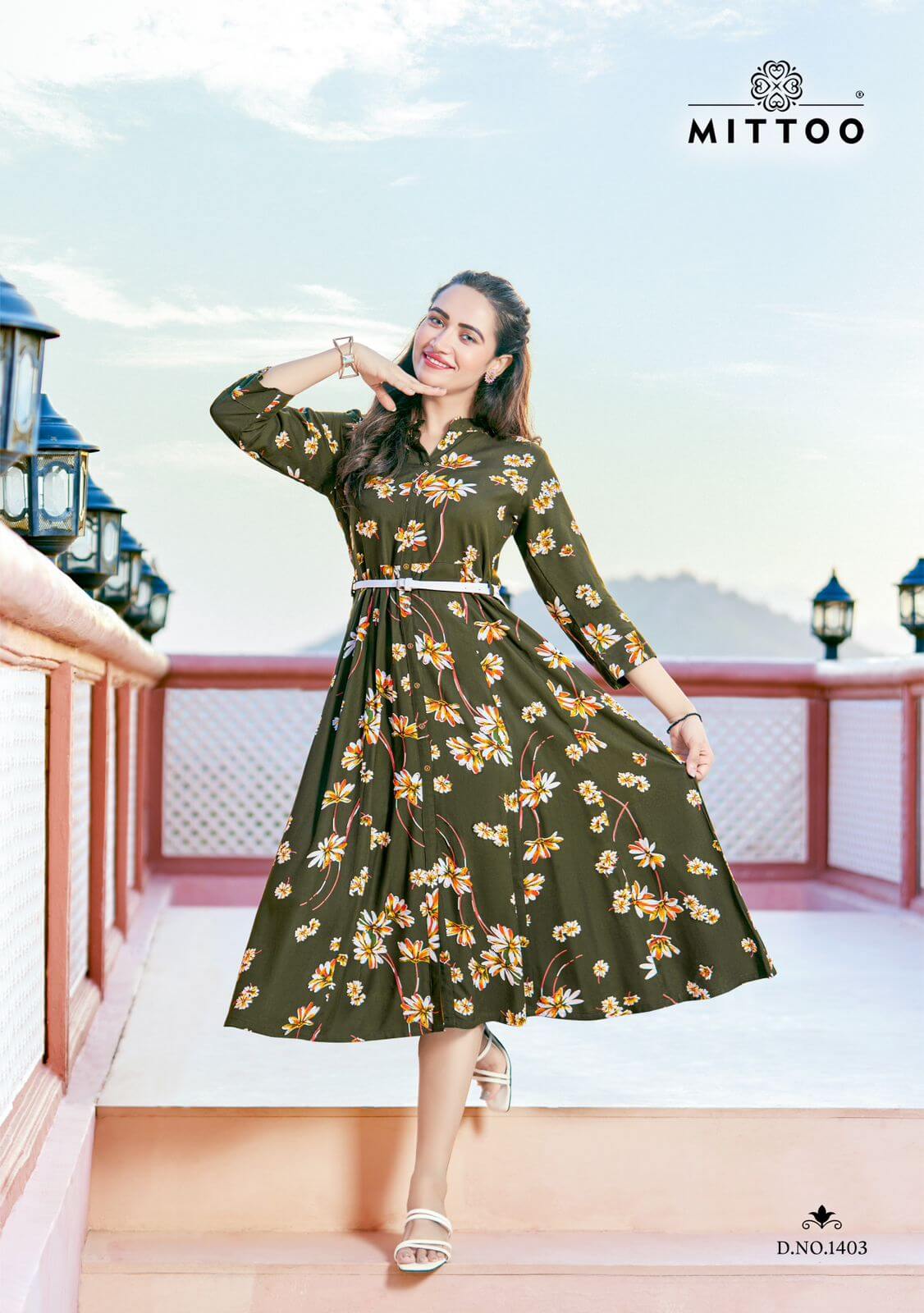 Mittoo Belt vol 14 Rayon Kurti Catalog collection 5