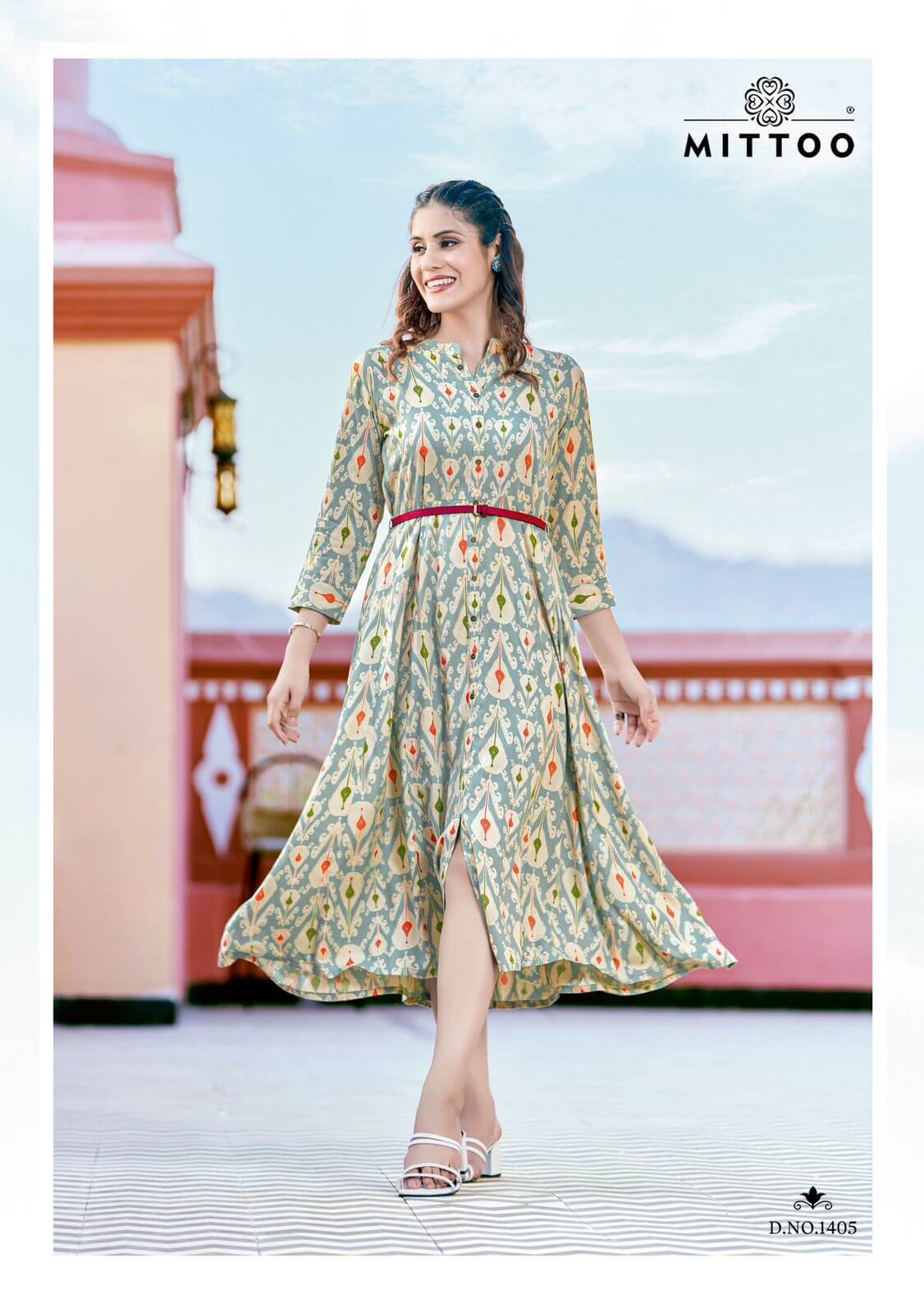 Mittoo Belt vol 14 Rayon Kurti Catalog collection 3