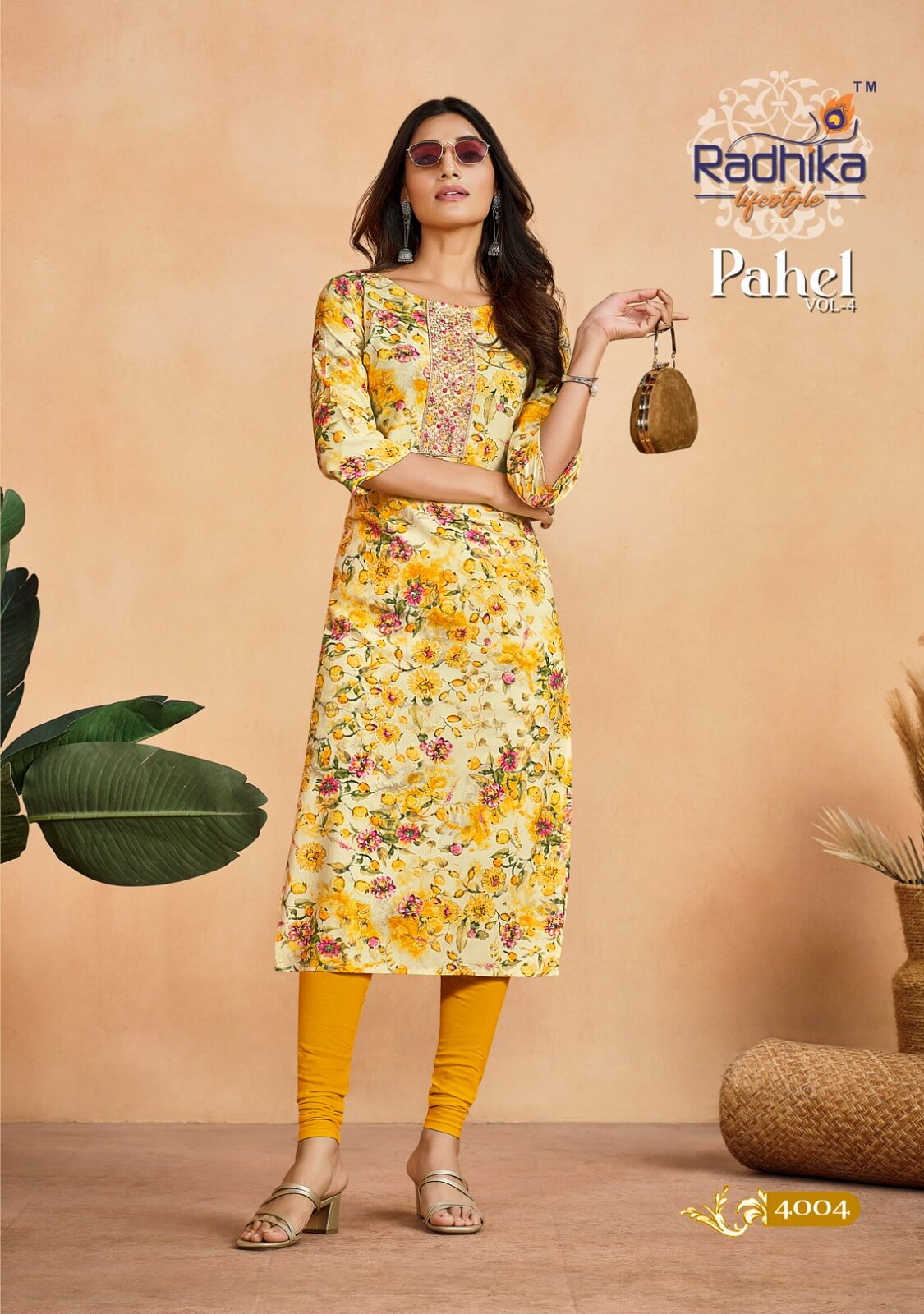 Radhika Lifestyle Pahel Vol 4 Casual Wear Kurti collection 5