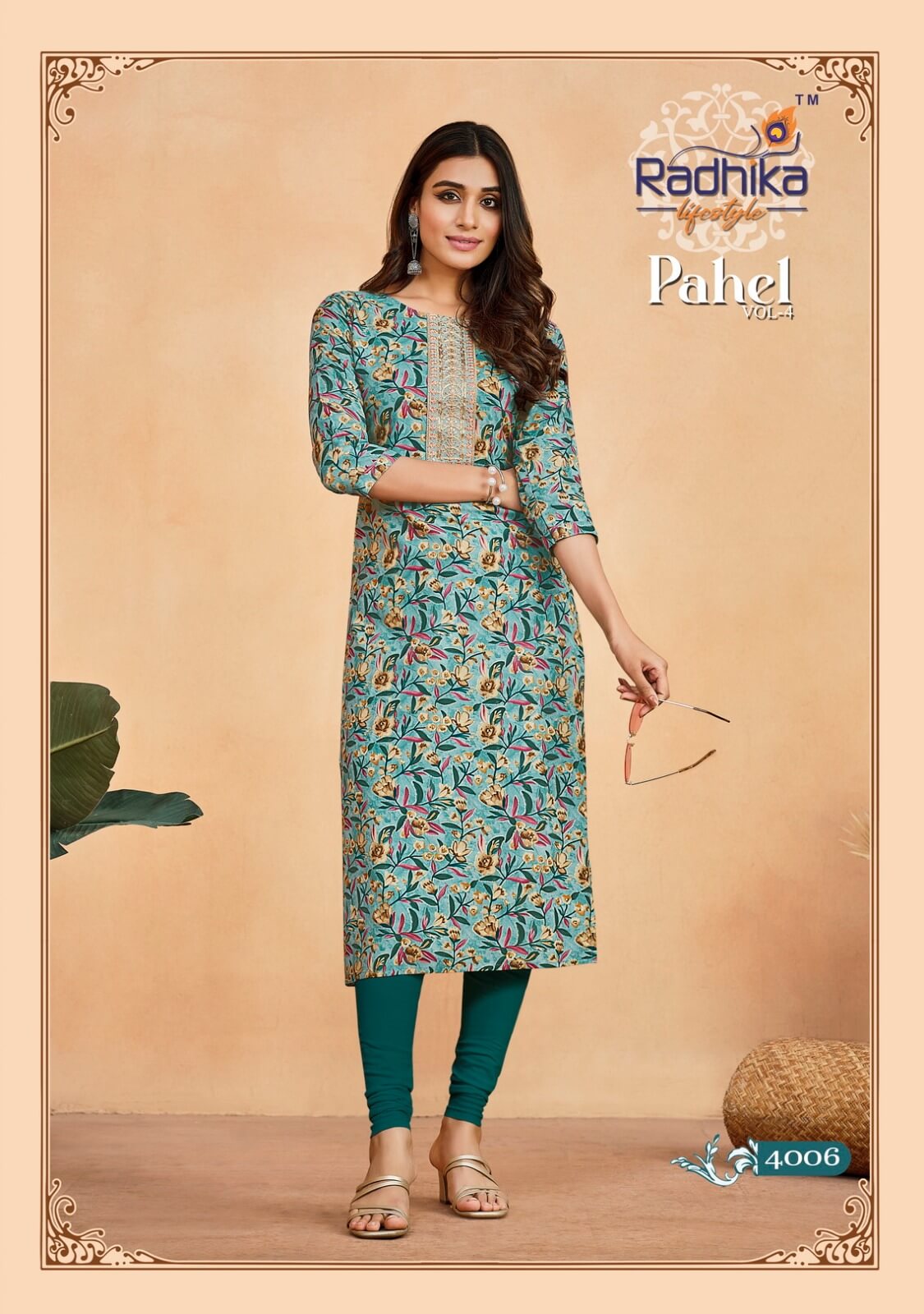 Radhika Lifestyle Pahel Vol 4 Casual Wear Kurti collection 2