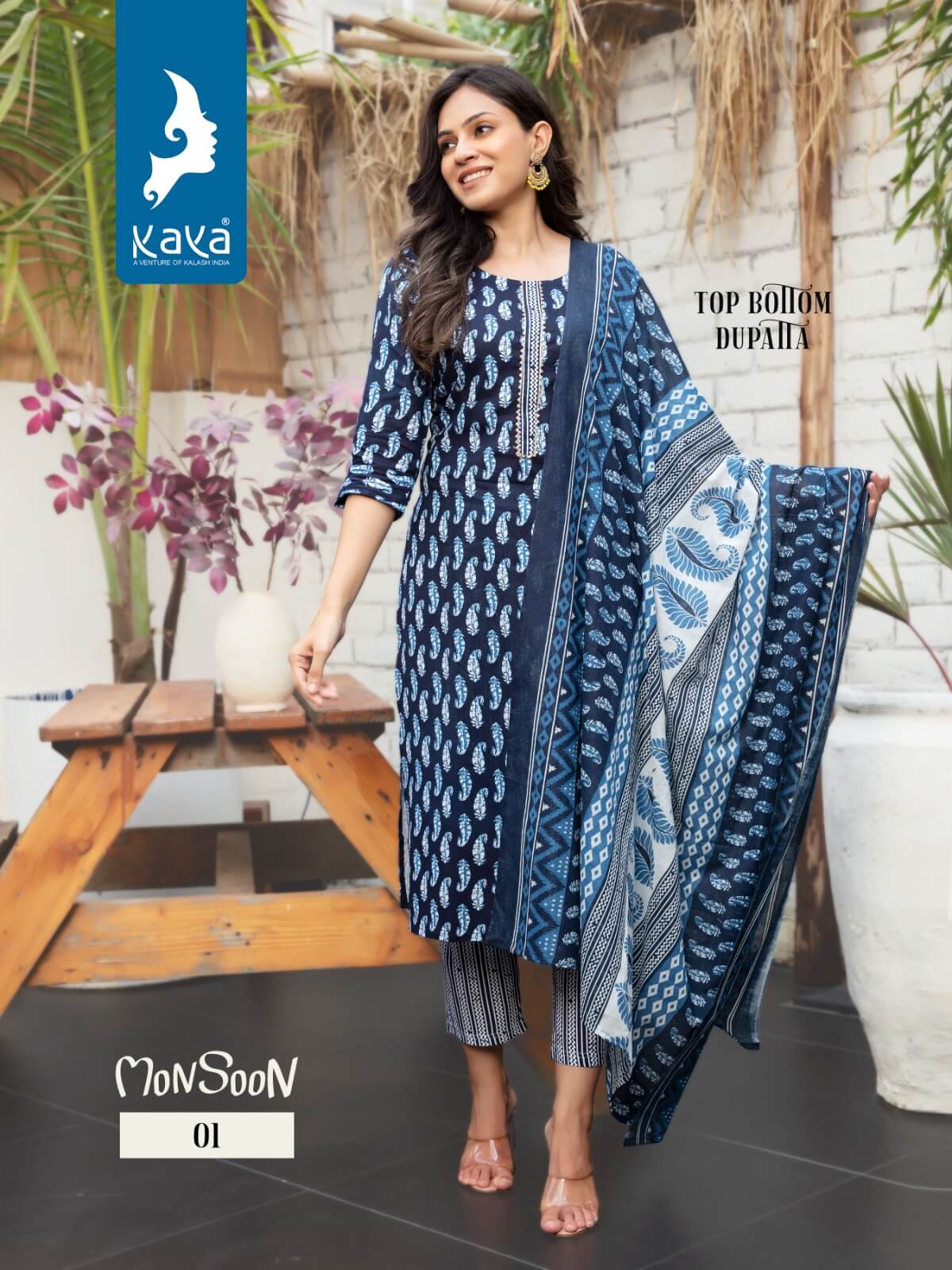 Kaya Monsoon Cotton Salwar Kameez Catalog collection 1