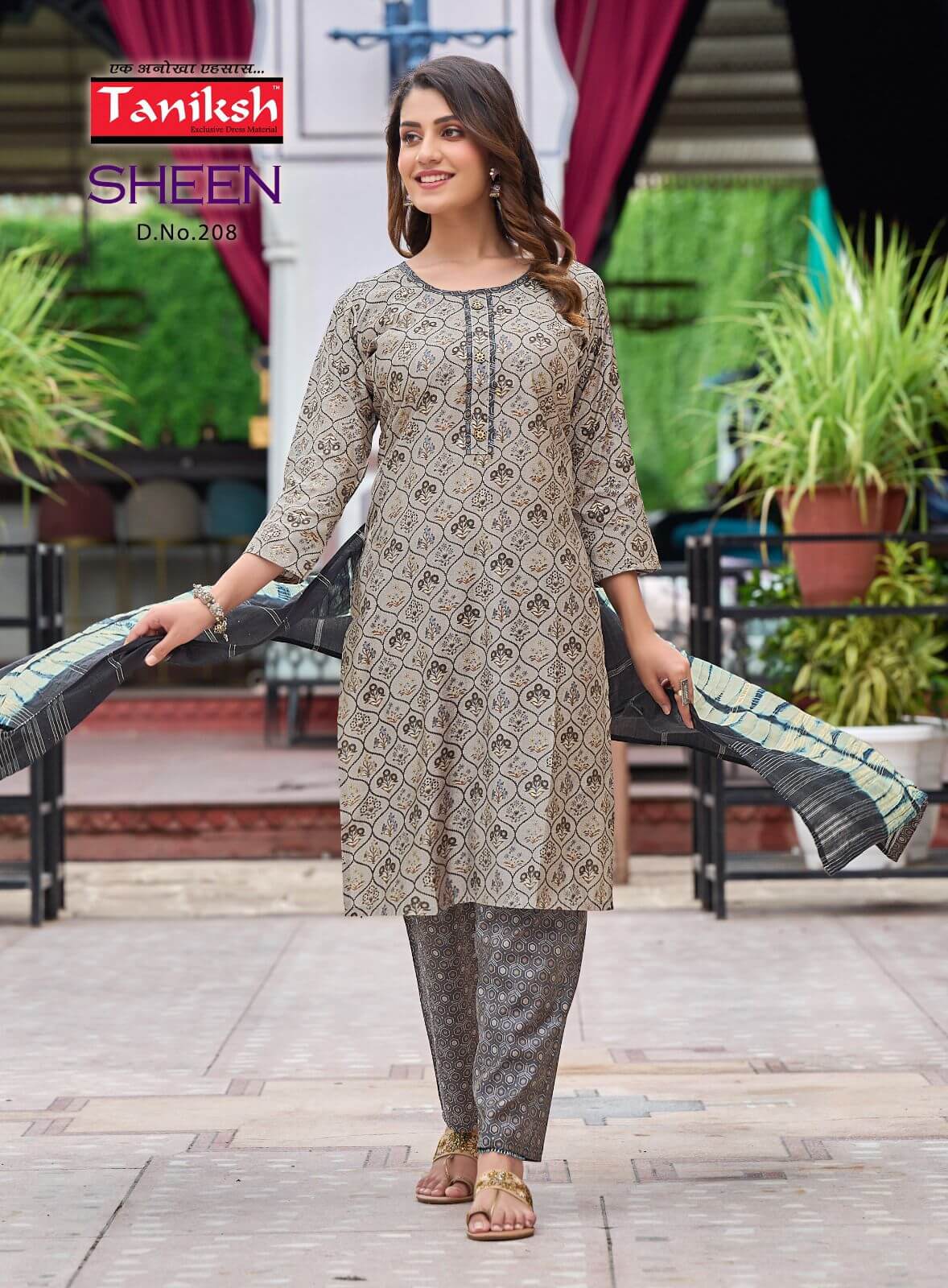 Taniksh Sheen Vol 2 Printed Salwar Kameez Catalog collection 5