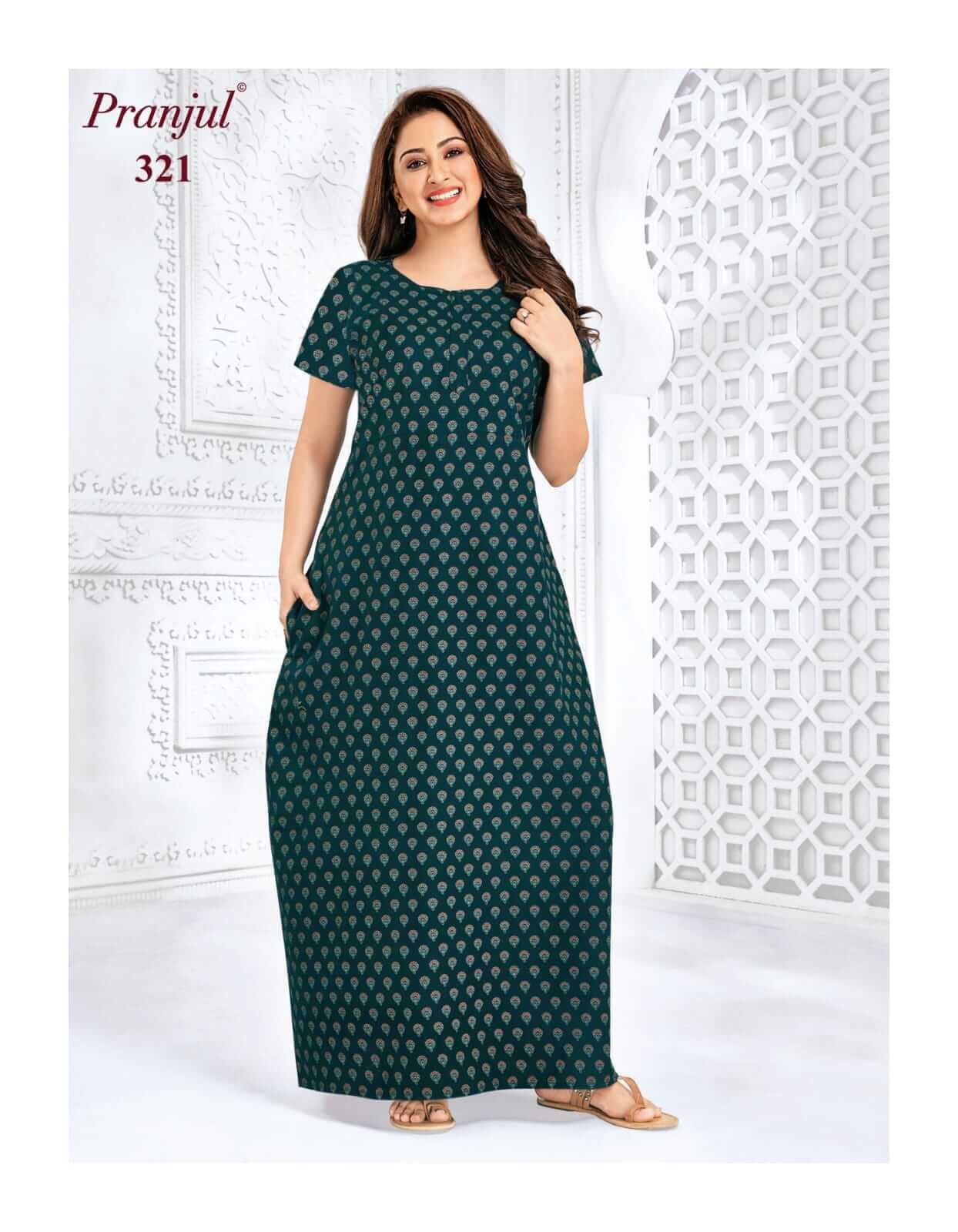 Pranjul Nighty Night Wear Catalog at Wholesale Rate