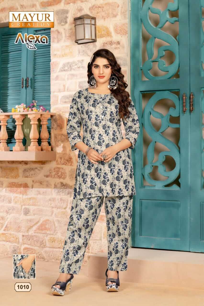 Mayur Alexa Vol 1 Co Ord Set Kurti With Bottom Catalog collection 1