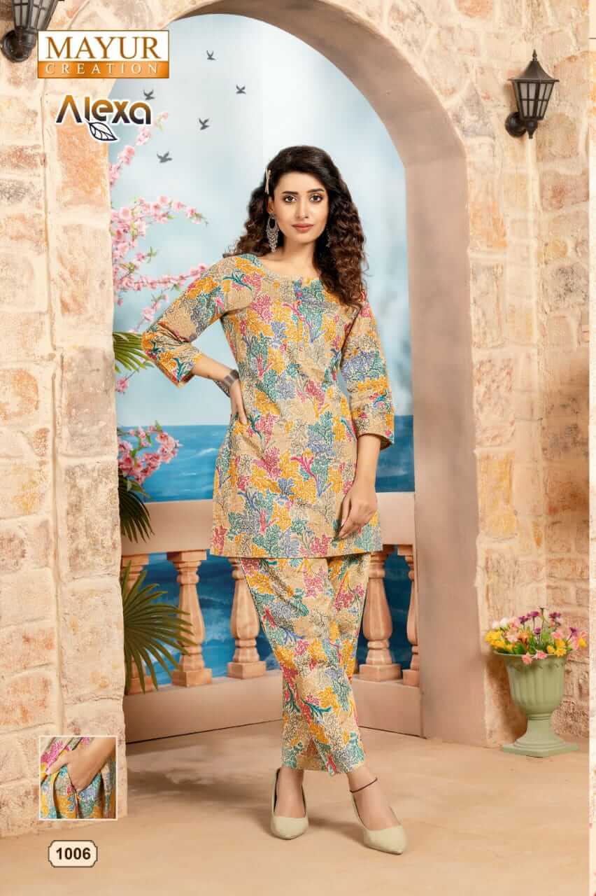 Mayur Alexa Vol 1 Co Ord Set Kurti With Bottom Catalog collection 2