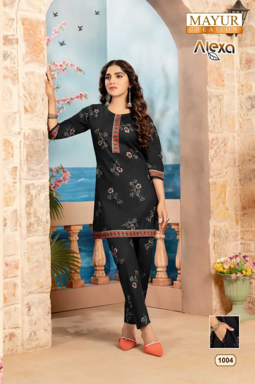 Mayur Alexa Vol 1 Co Ord Set Kurti With Bottom Catalog collection 6