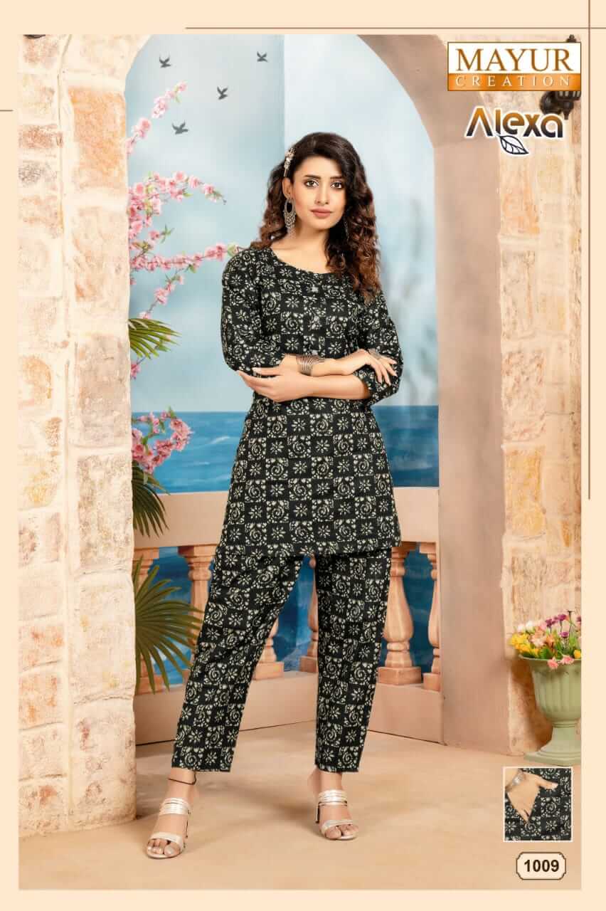 Mayur Alexa Vol 1 Co Ord Set Kurti With Bottom Catalog collection 14