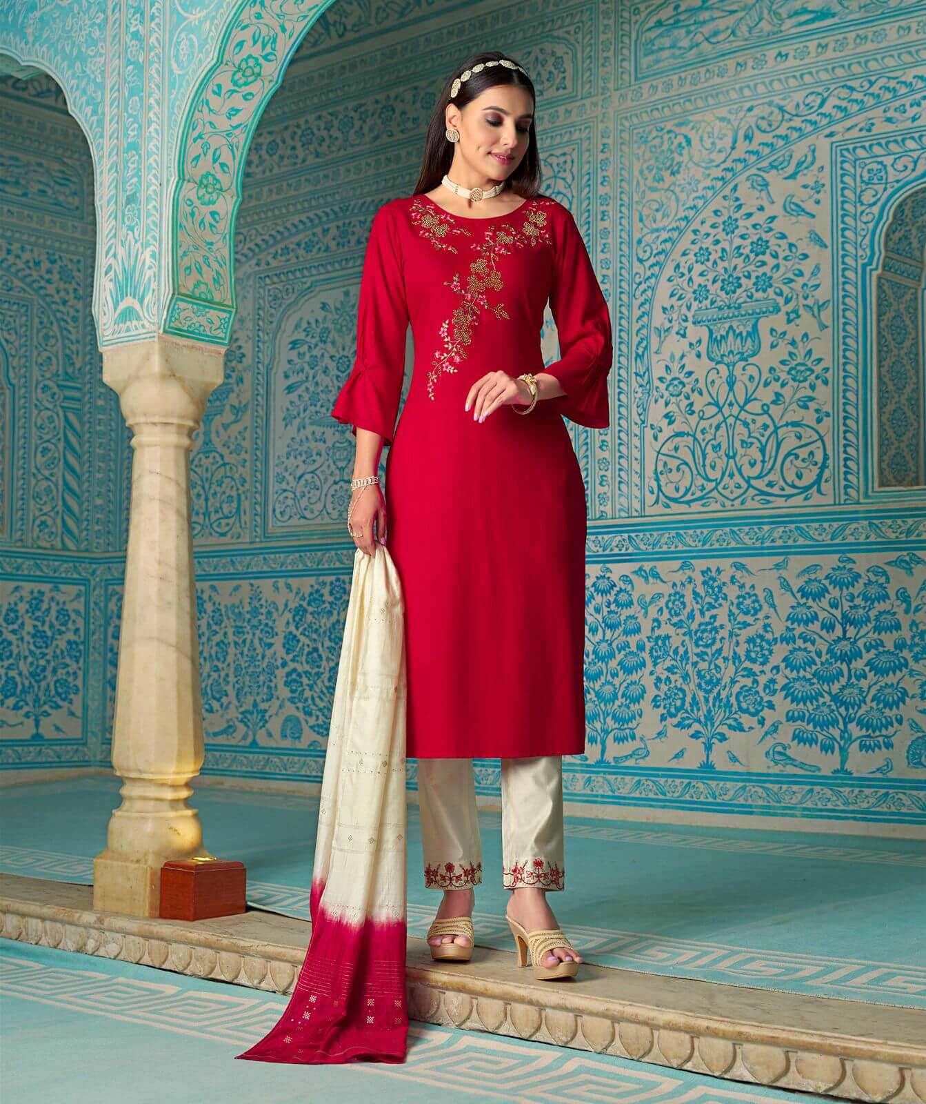 lily And Lali Moonlite Designer Wedding Party Salwar Suits collection 6