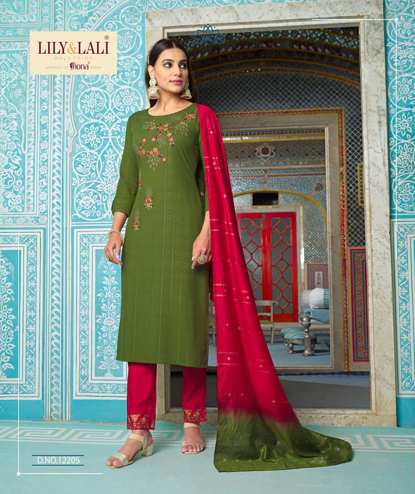 lily And Lali Moonlite Designer Wedding Party Salwar Suits collection 4
