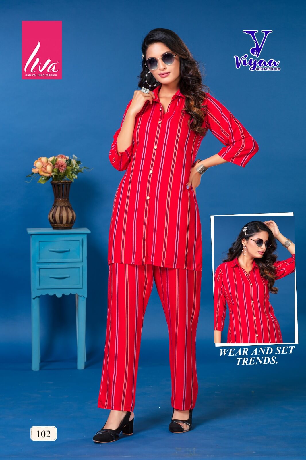 Viyaa Designer Sheerat vol 1 Co Ord Set Catalog collection 4