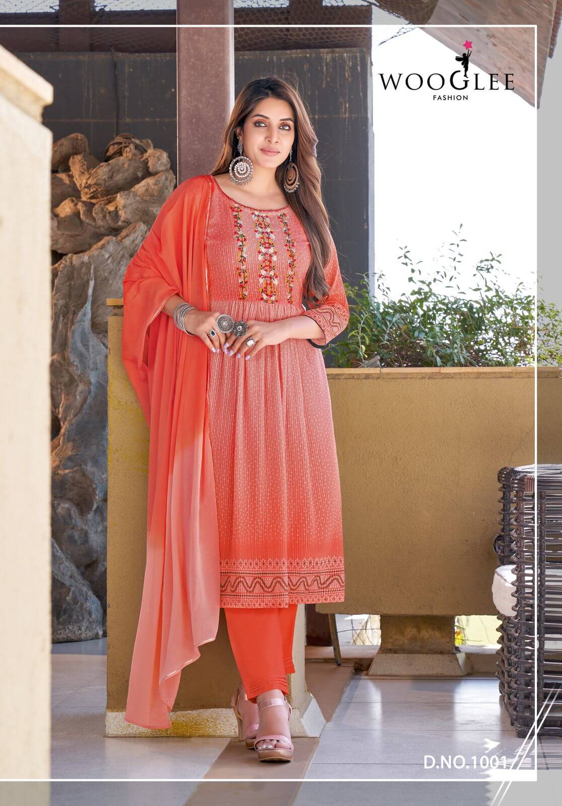 Wooglee Fashion Suhani Churidar Salwar Suits Catalog collection 8