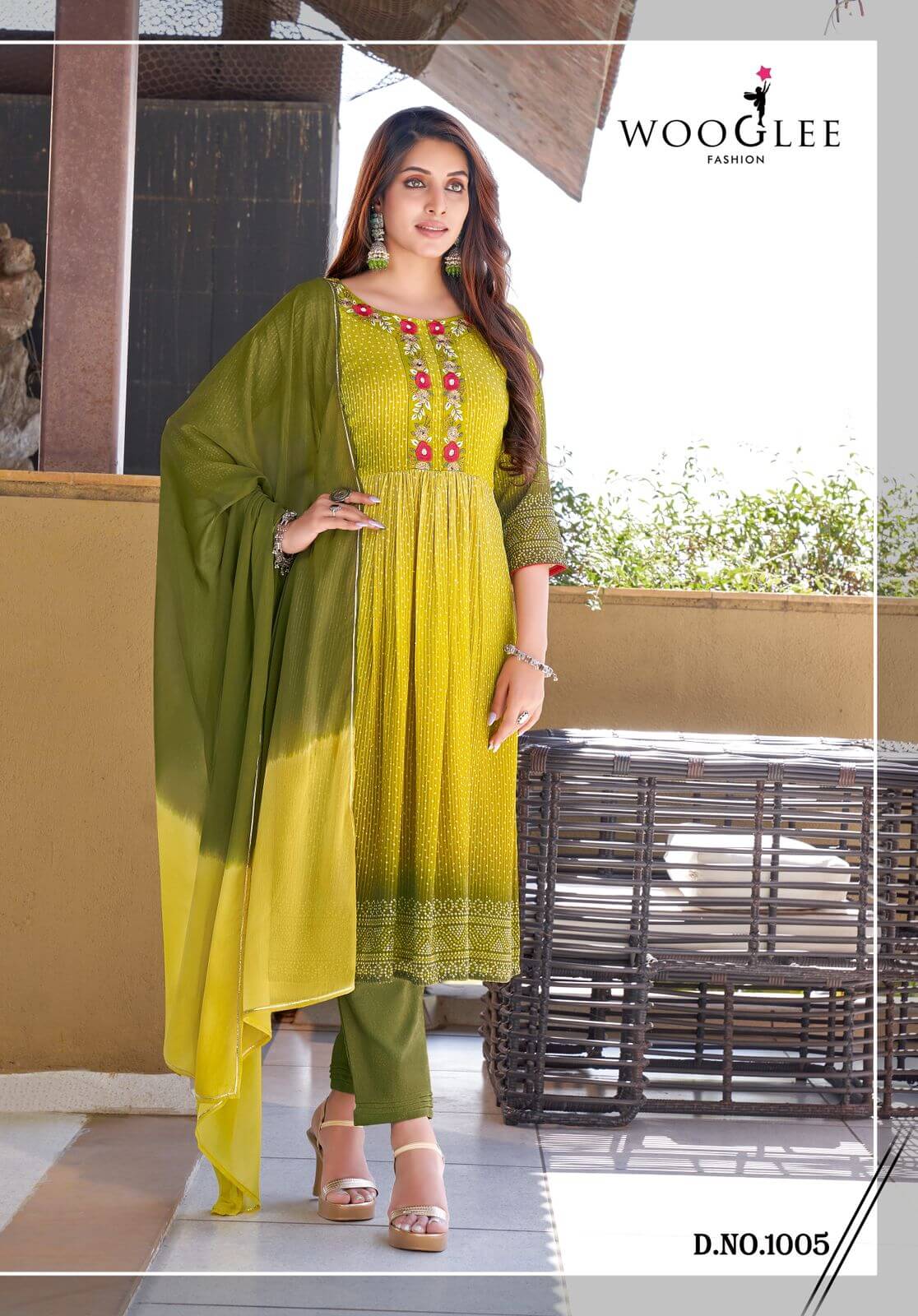 Wooglee Fashion Suhani Churidar Salwar Suits Catalog collection 6
