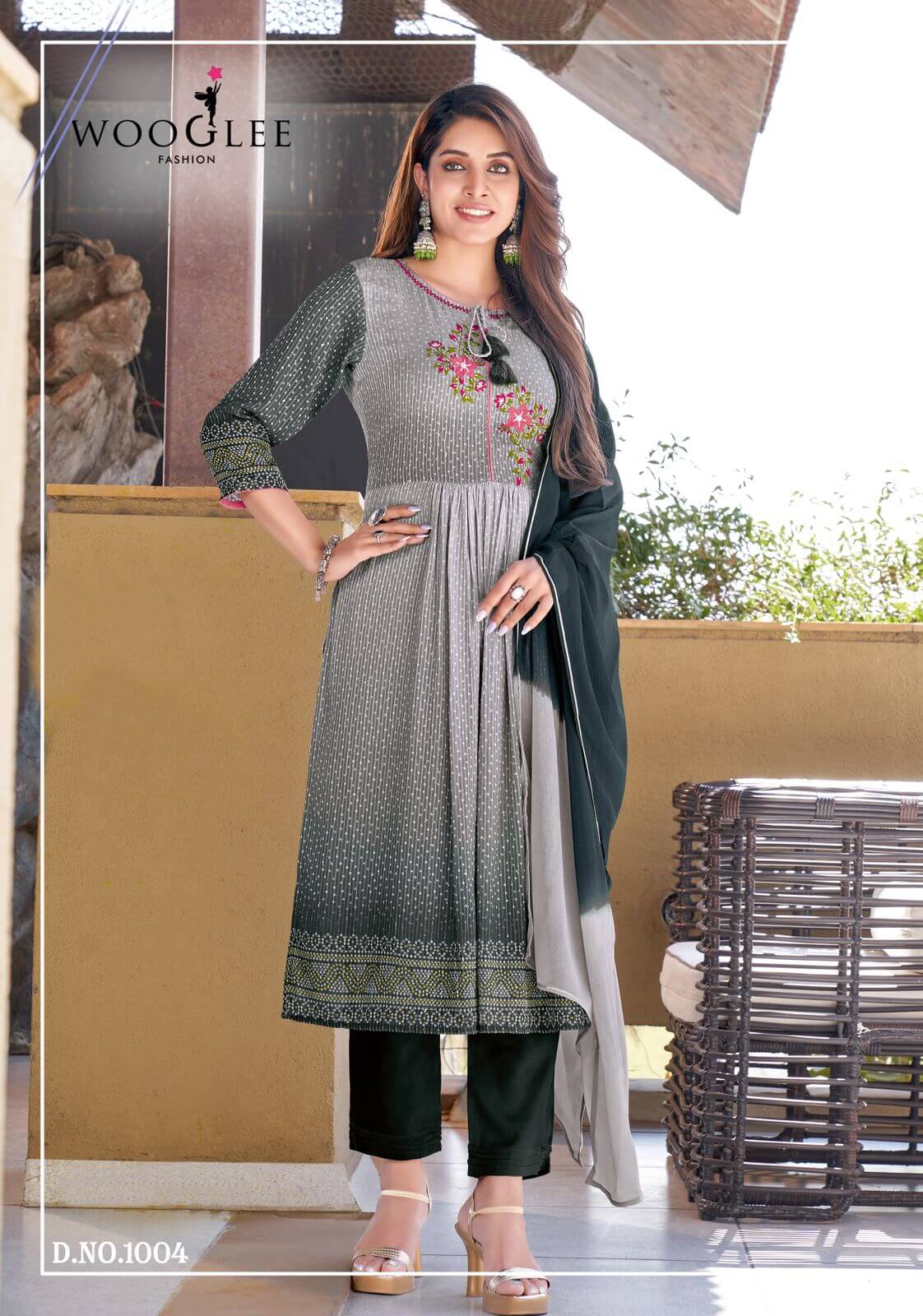 Wooglee Fashion Suhani Churidar Salwar Suits Catalog collection 7