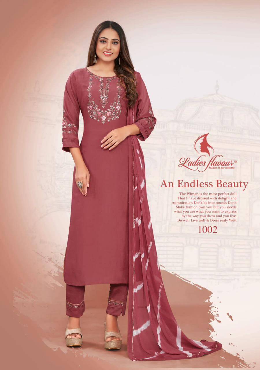 Ladies Flavour Noori Embroidery Salwar Kameez Catalog collection 1