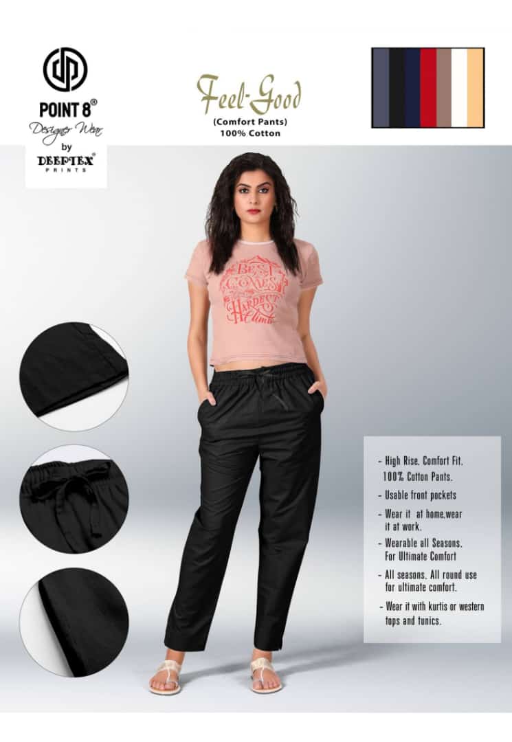 Deeptex Feel Good Cotton Pants Bottom Wear Catalogue collection 4