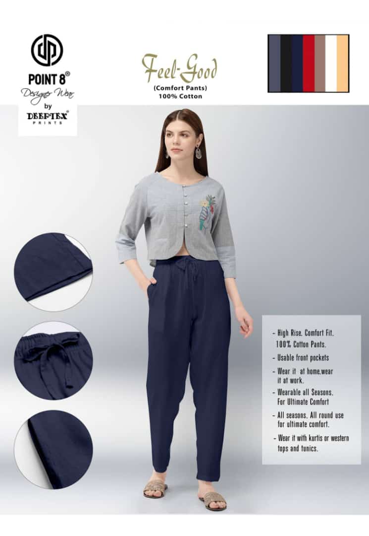 Deeptex Feel Good Cotton Pants Bottom Wear Catalogue collection 5