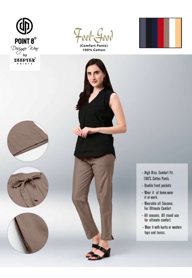 Deeptex Feel Good Cotton Pants Bottom Wear Catalogue collection 2