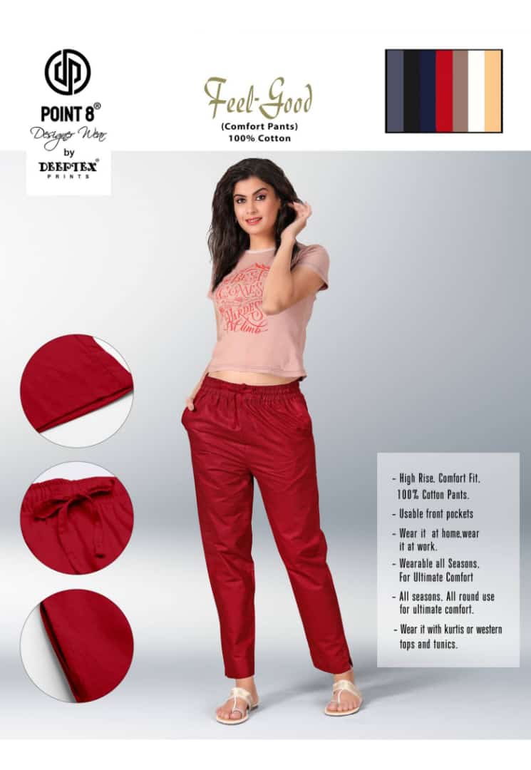 Deeptex Feel Good Cotton Pants Bottom Wear Catalogue collection 7