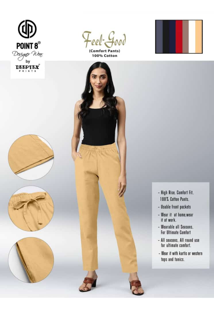 Deeptex Feel Good Cotton Pants Bottom Wear Catalogue collection 3