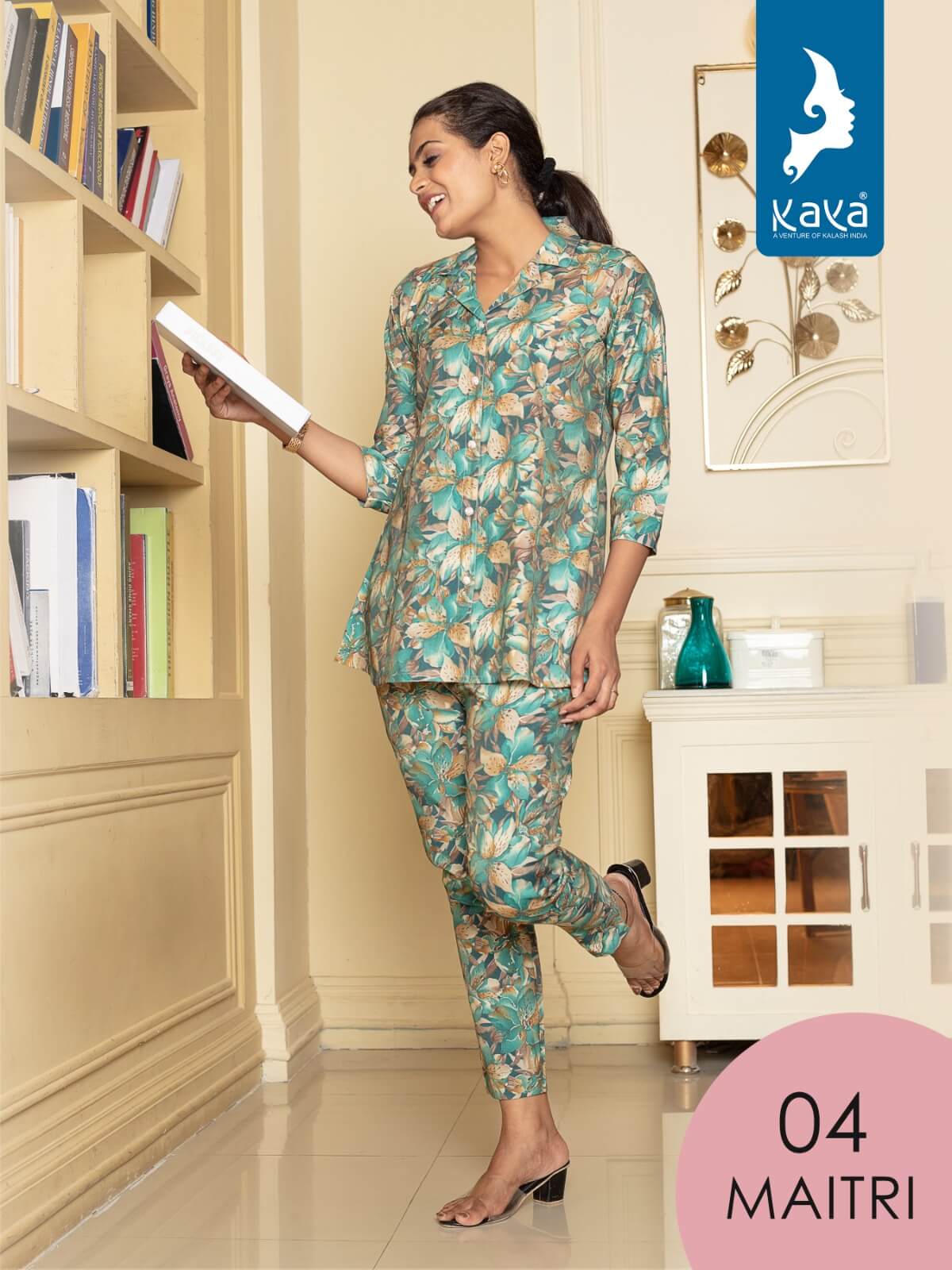 Kaya Maitri Co Ord Set Kurtis With Bottom Catalog collection 7