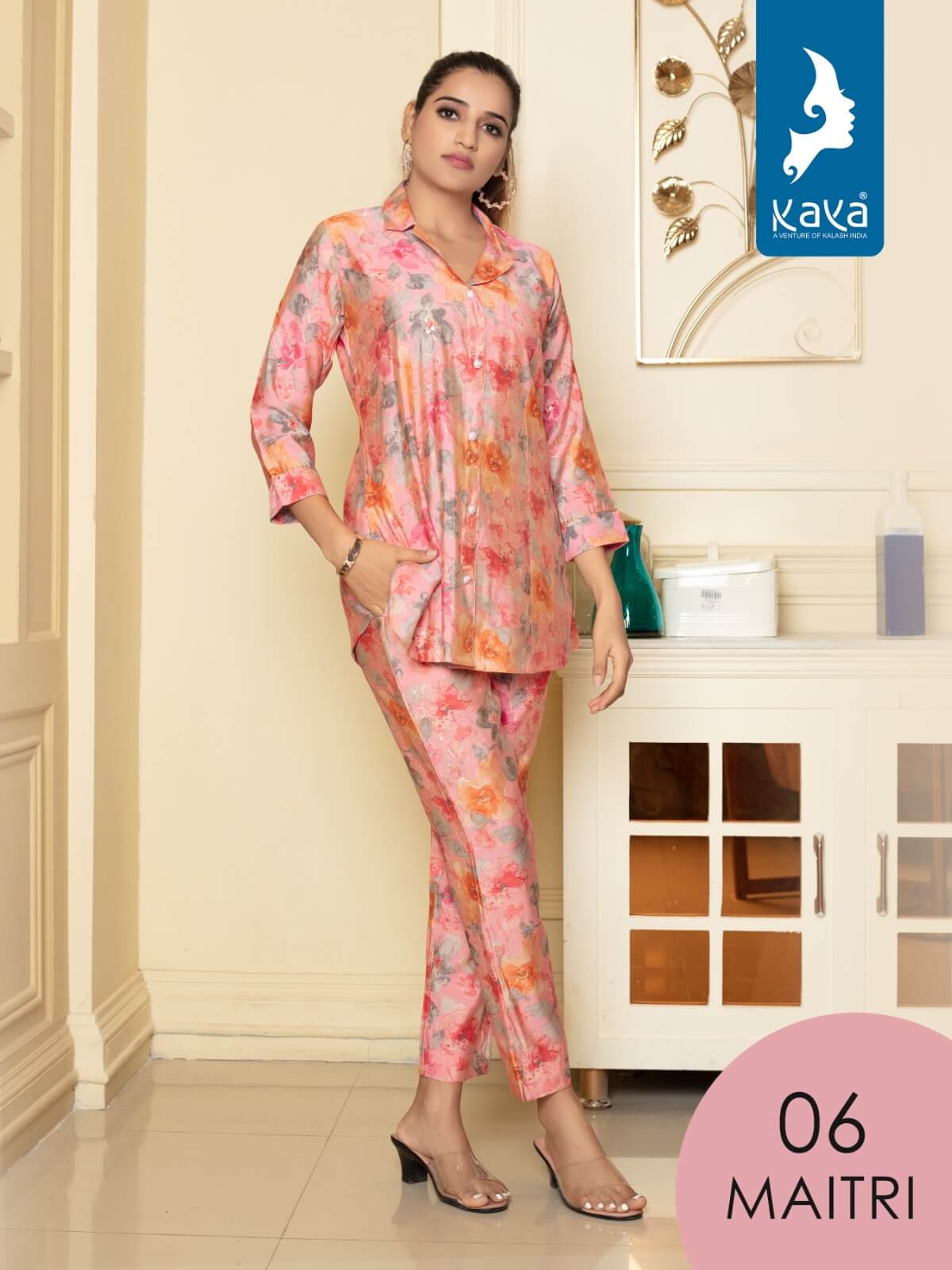 Kaya Maitri Co Ord Set Kurtis With Bottom Catalog collection 5