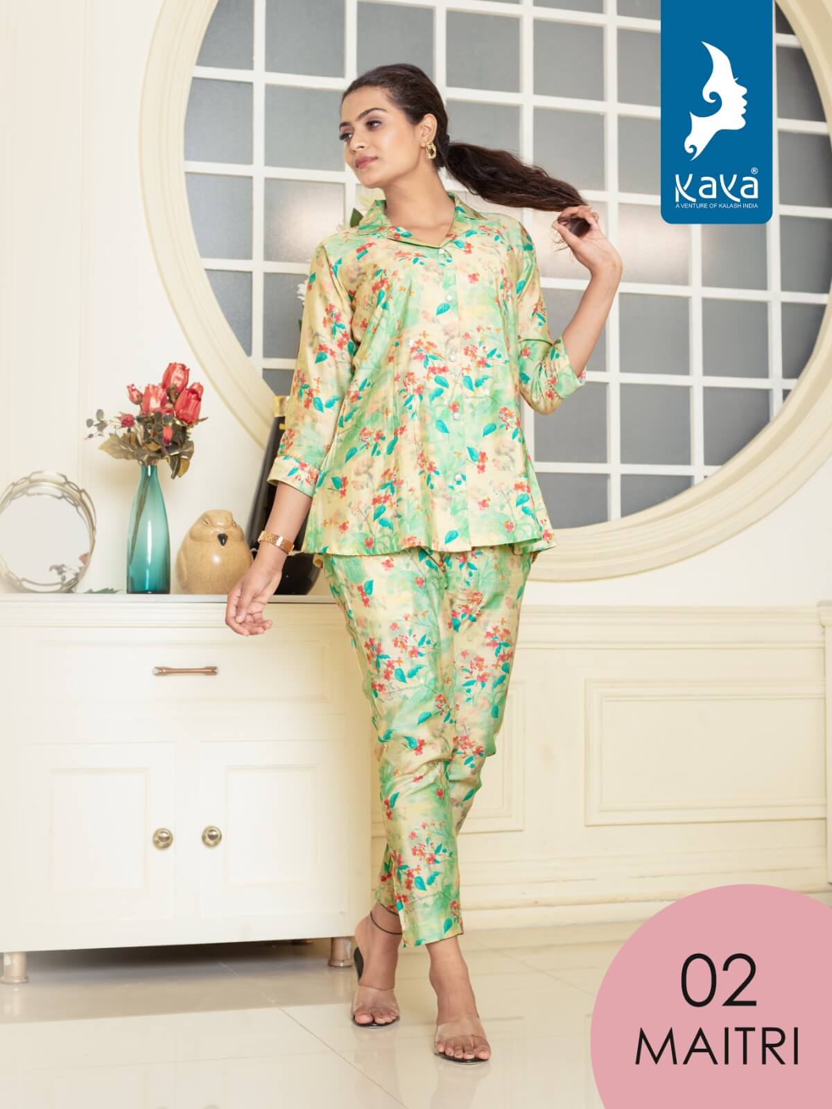 Kaya Maitri Co Ord Set Kurtis With Bottom Catalog collection 4