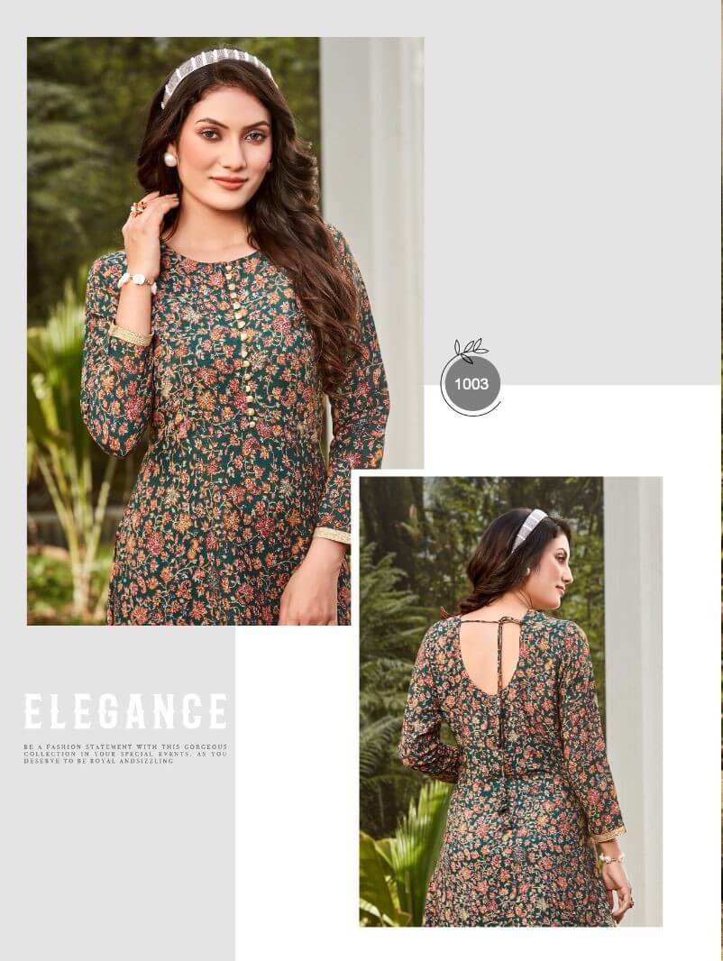 Poonam Dollar One Piece Dress Catalog collection 7