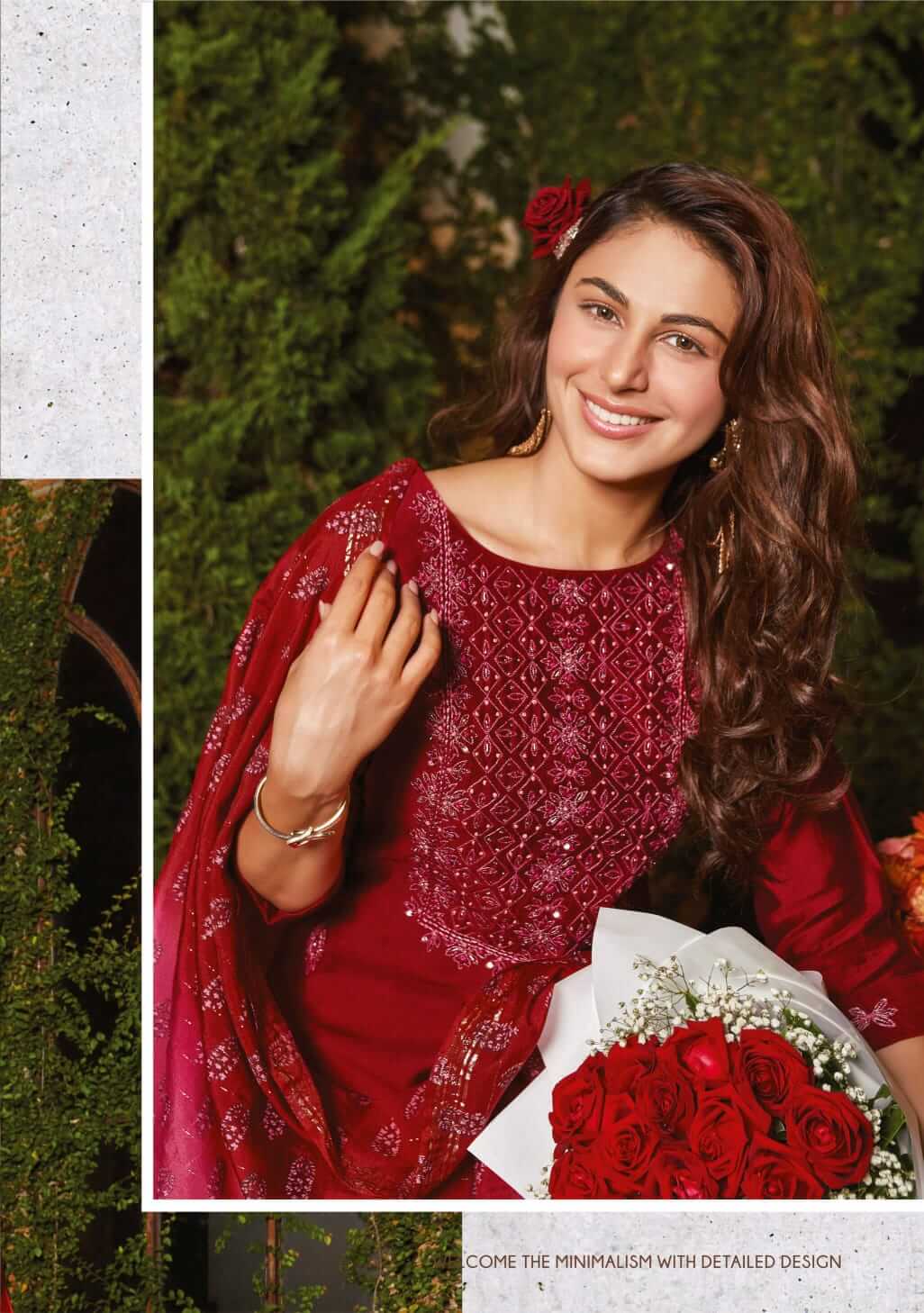 Anju Fabrics Gazal vol 2 Kurti with Pant and  Dupatta collection 15