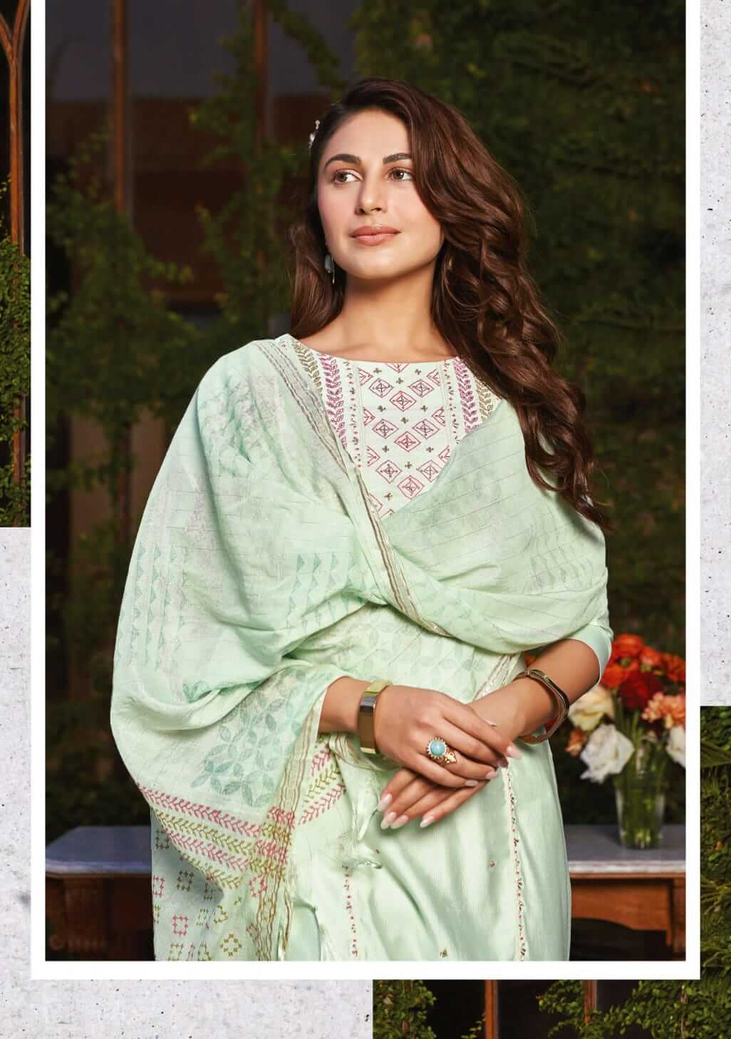 Anju Fabrics Gazal vol 2 Kurti with Pant and  Dupatta collection 11