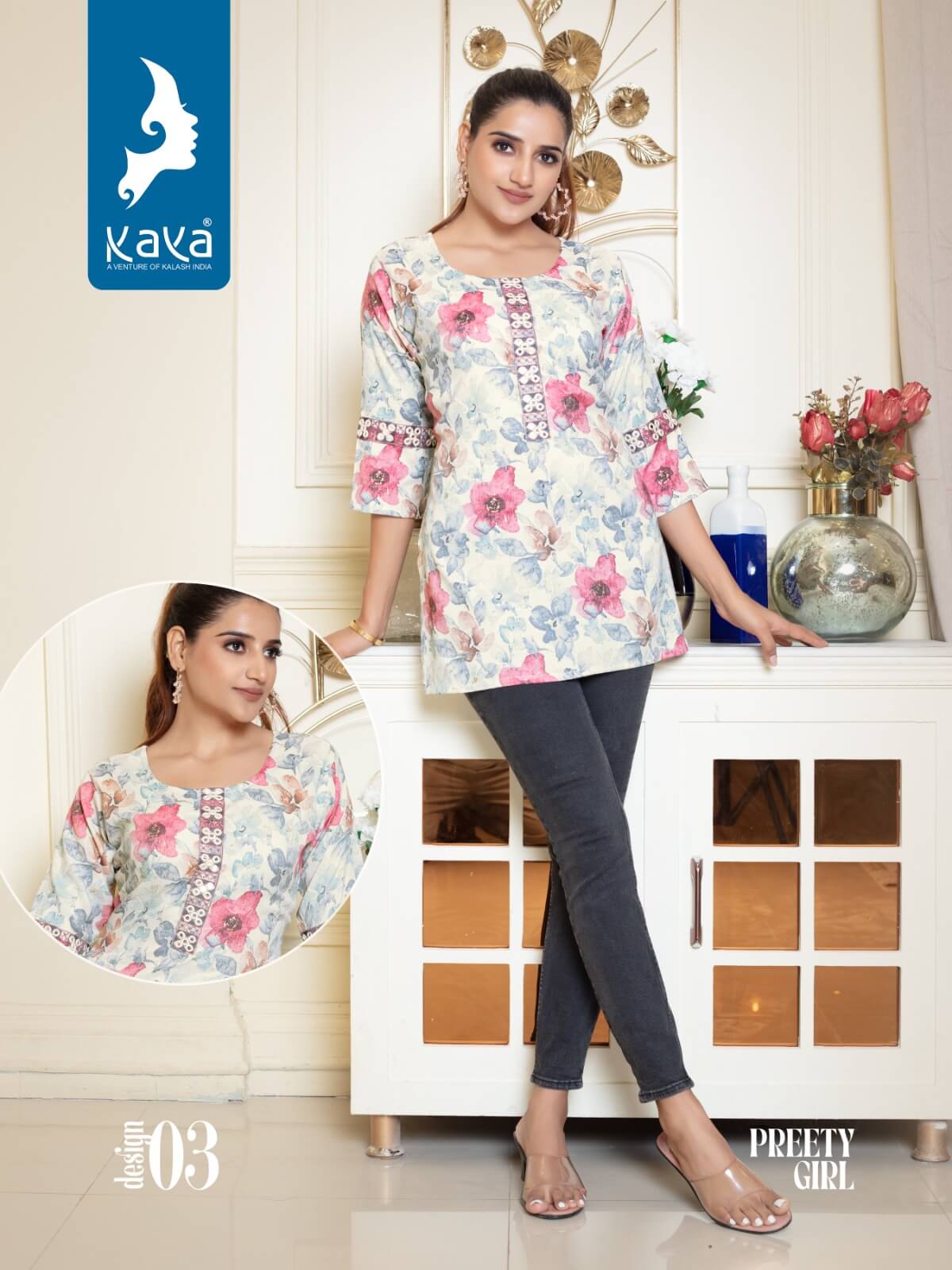 Kaya Preety Girl Ladies Top Catalog collection 8