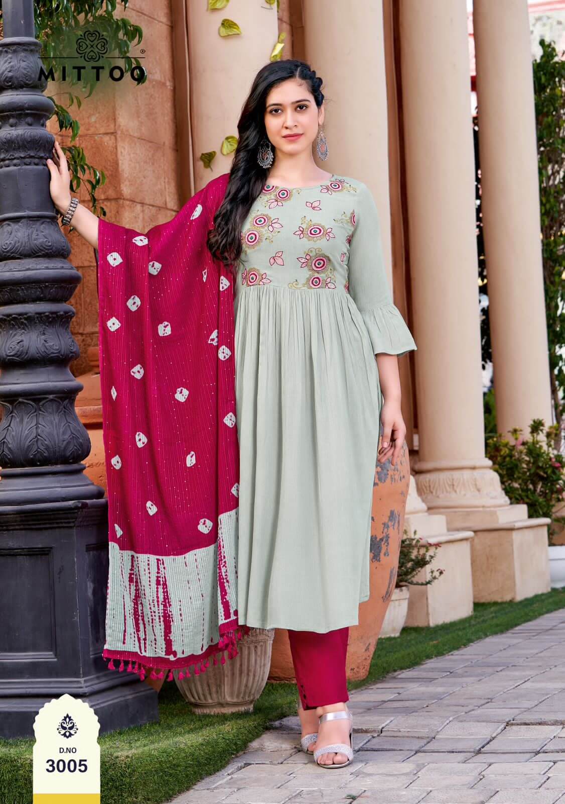 Mittoo Garima Embroidery Salwar Kameez Catalog collection 7