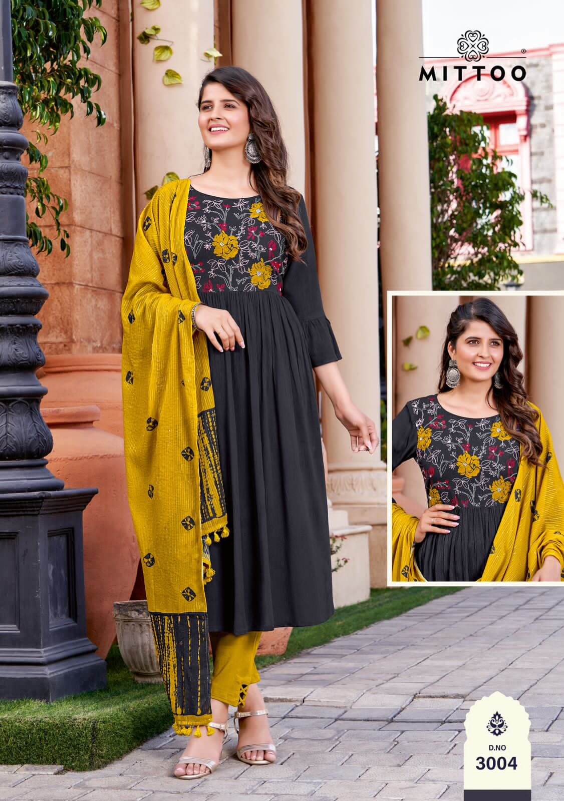 Mittoo Garima Embroidery Salwar Kameez Catalog collection 6