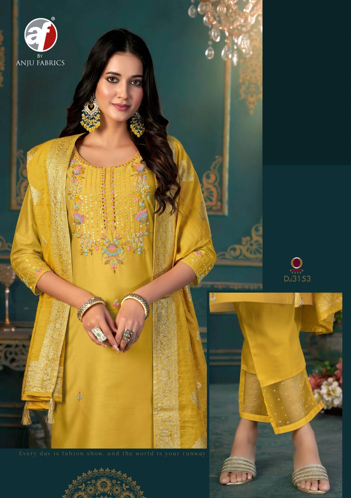 Anju Fabric Mayra Vol 2 Designer Wedding Party Salwar Suits collection 8