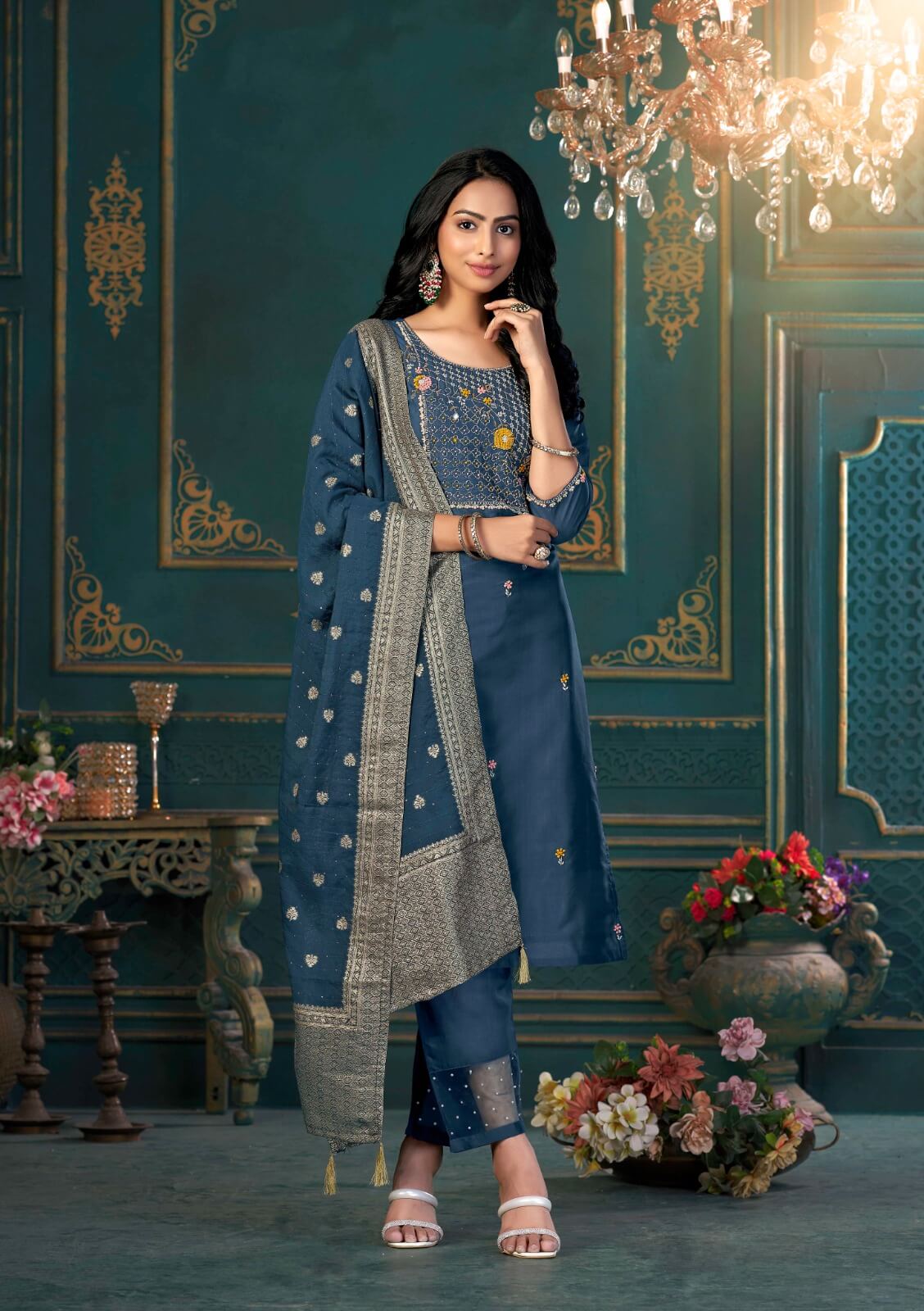 Anju Fabric Mayra Vol 2 Designer Wedding Party Salwar Suits collection 1
