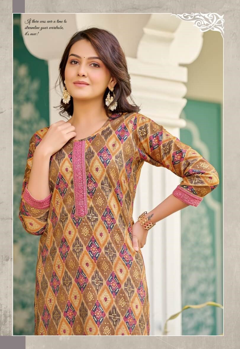 Rangmaya Aarohi Casual Wear Kurti Catalog collection 4