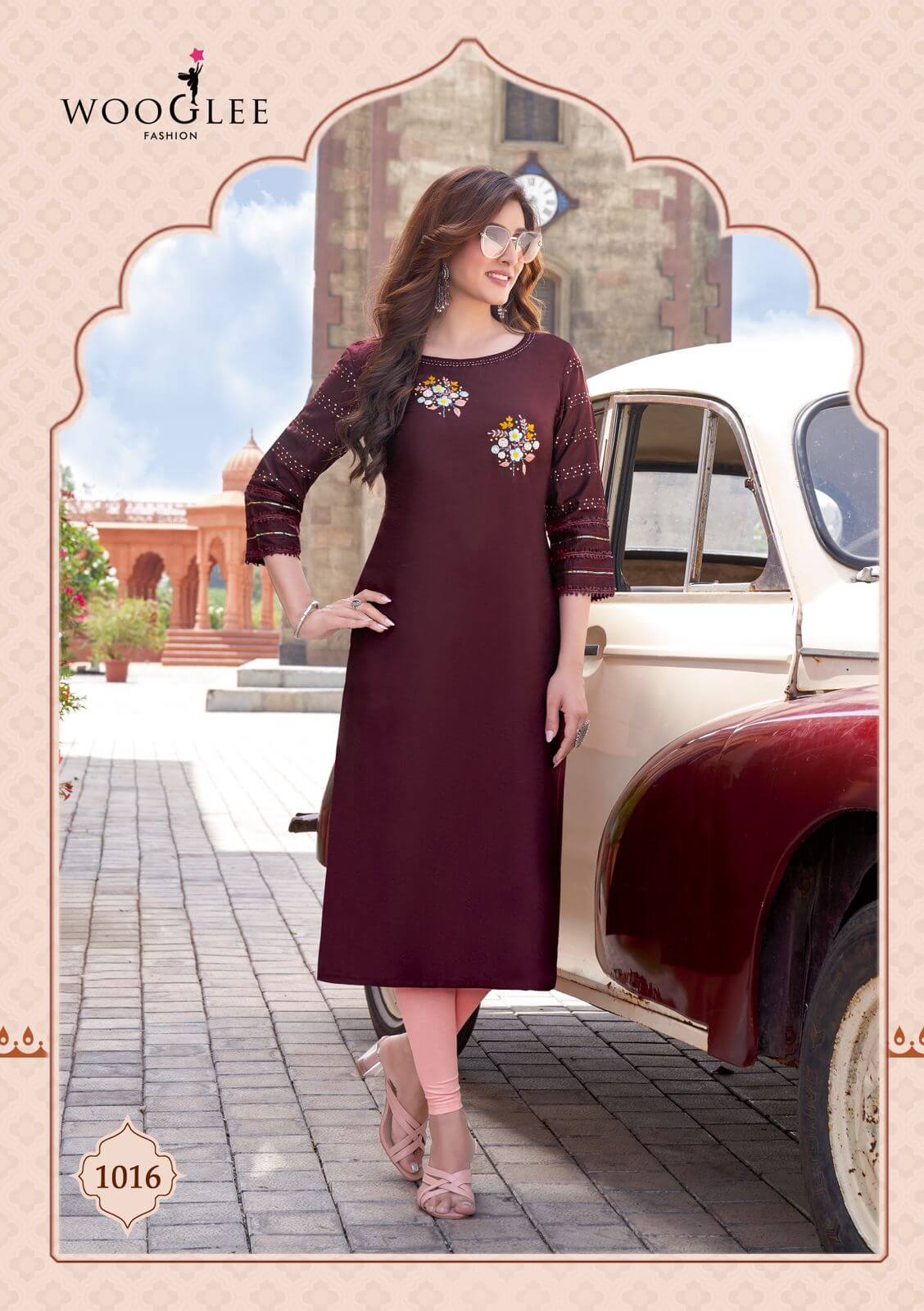 Wooglee Fashion Maryam Vol 2 Party Wear Kurtis Catalog collection 3