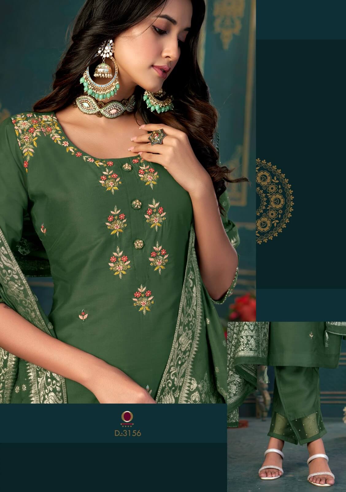 Anju Fabric Mayra Vol 2 Designer Wedding Party Salwar Suits collection 4