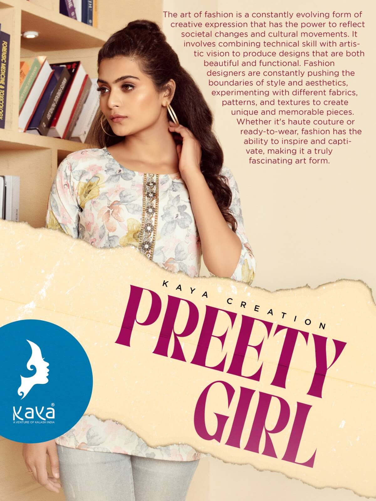 Kaya Preety Girl Ladies Top Catalog collection 1