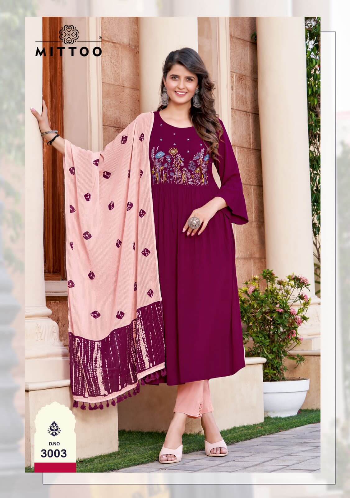 Mittoo Garima Embroidery Salwar Kameez Catalog collection 8