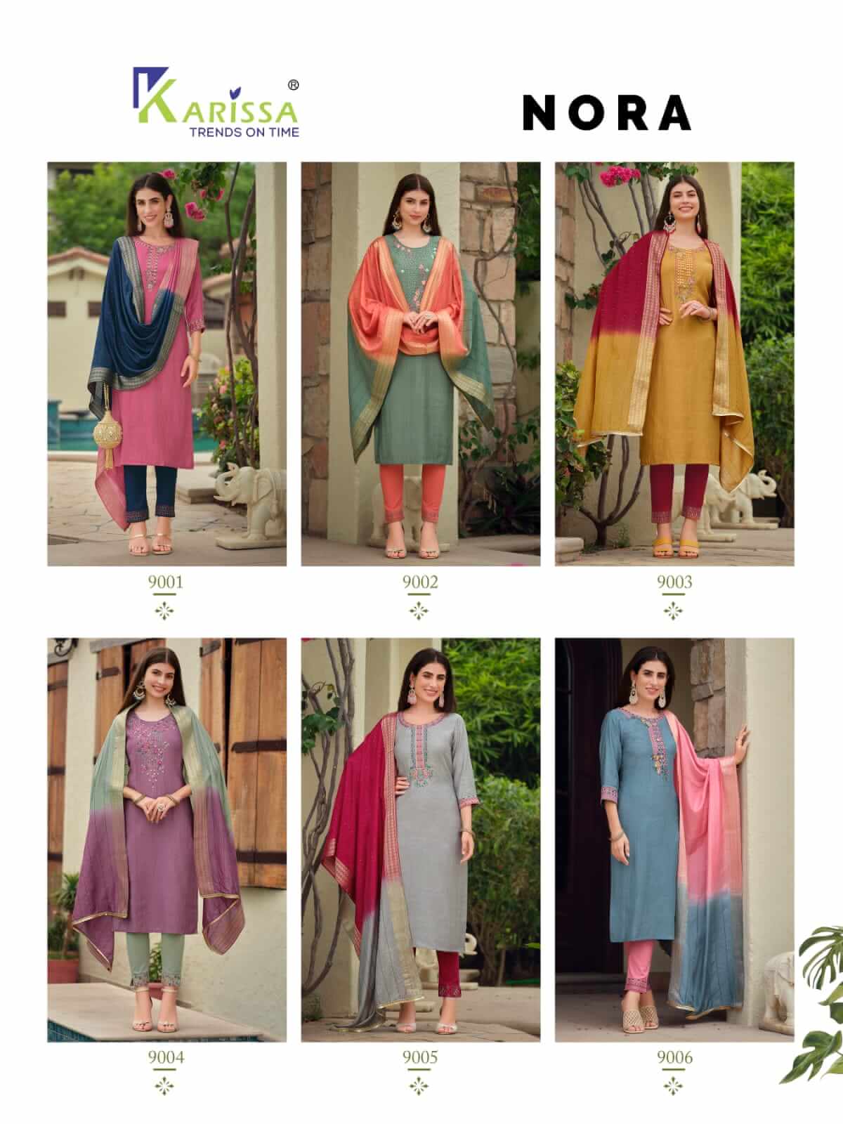 Karissa Nora Churidar Salwar Suits Catalog collection 9