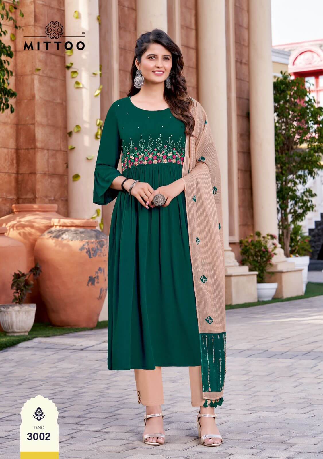 Mittoo Garima Embroidery Salwar Kameez Catalog collection 2