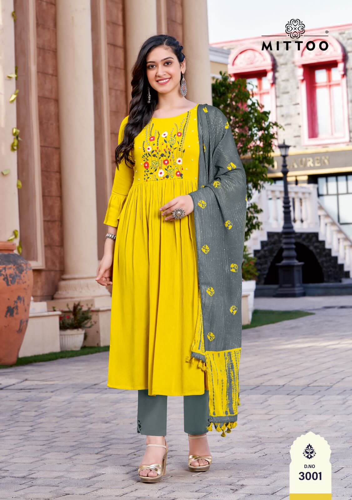 Mittoo Garima Embroidery Salwar Kameez Catalog collection 3