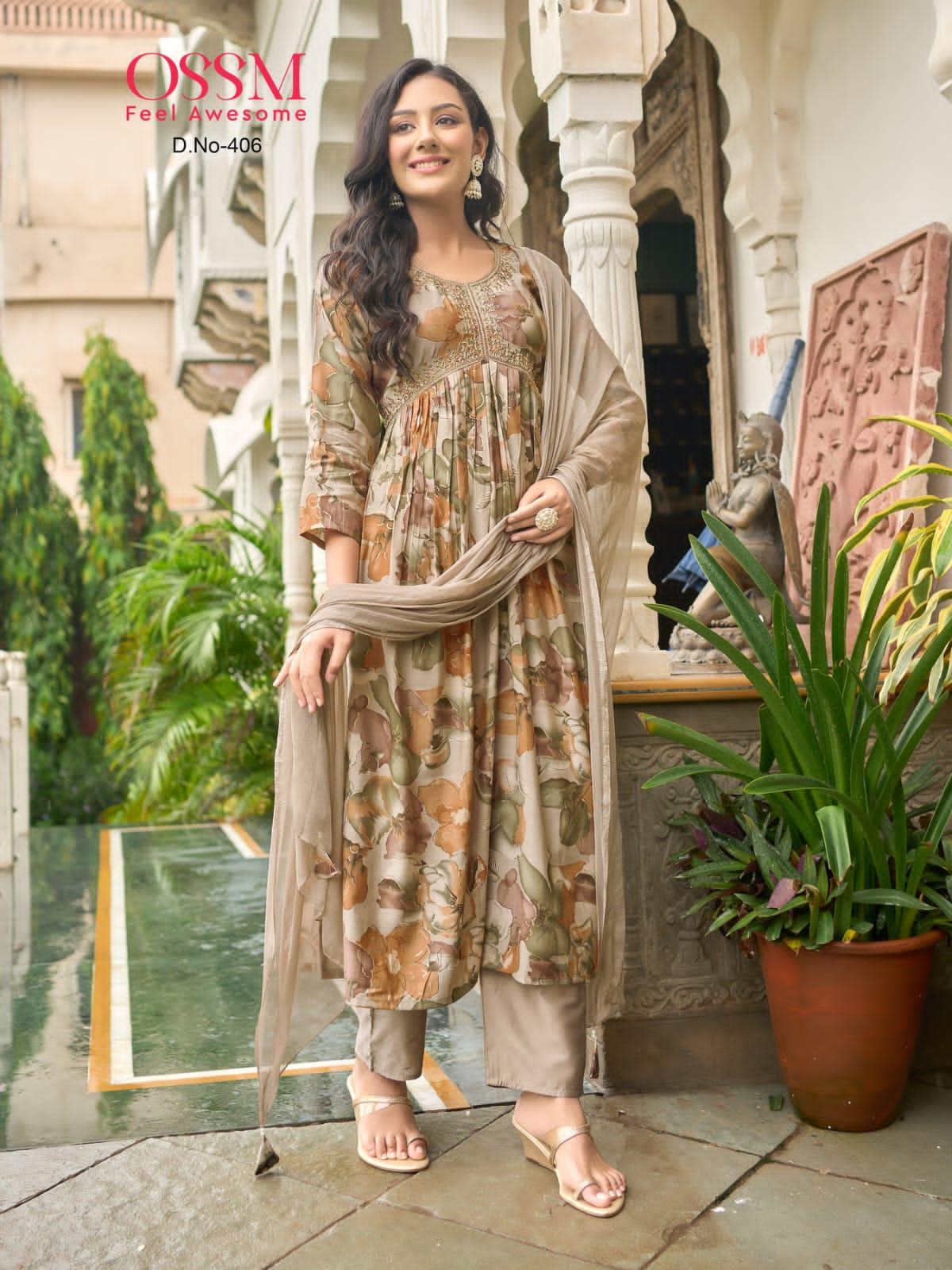 Ossm Resham Vol 4 Alia Cut Printed Salwar Kameez Catalog collection 6