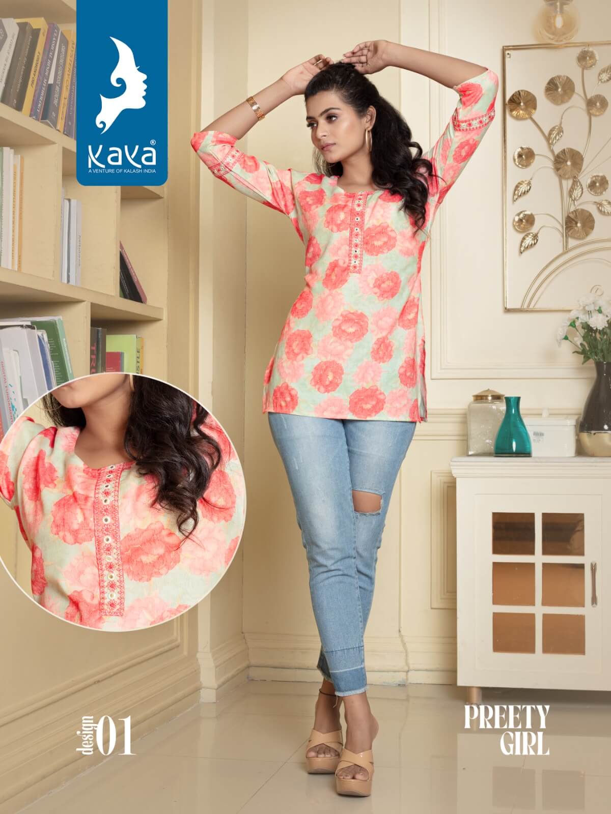 Kaya Preety Girl Ladies Top Catalog collection 2