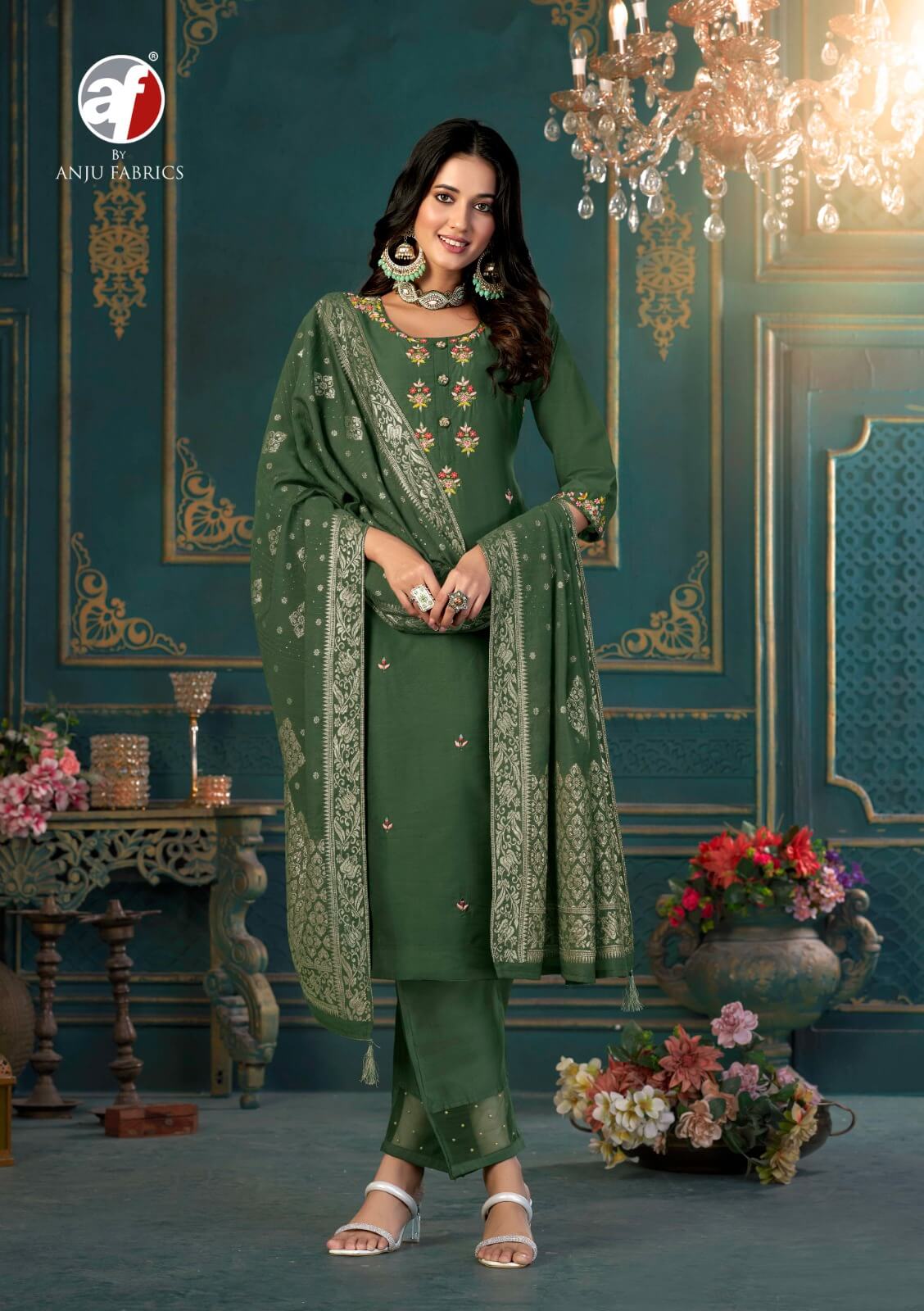 Anju Fabric Mayra Vol 2 Designer Wedding Party Salwar Suits collection 10
