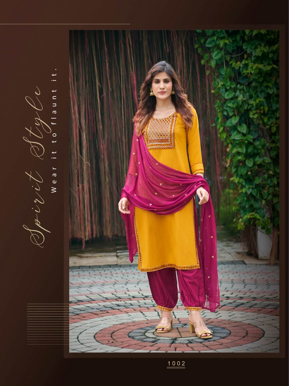 Parra Studio Rung Vol 1 Afghani Readymade Dress Catalog collection 3