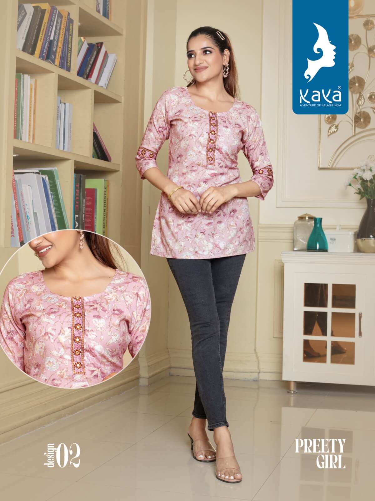 Kaya Preety Girl Ladies Top Catalog collection 7