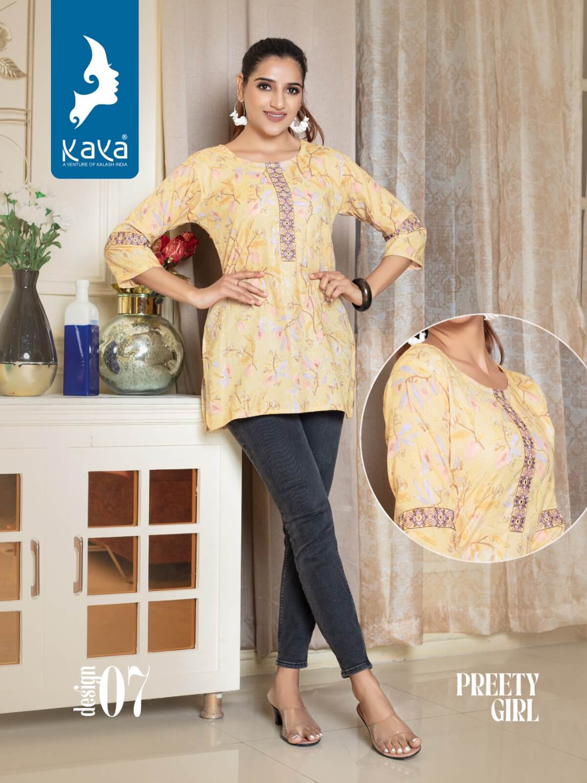 Kaya Preety Girl Ladies Top Catalog collection 4