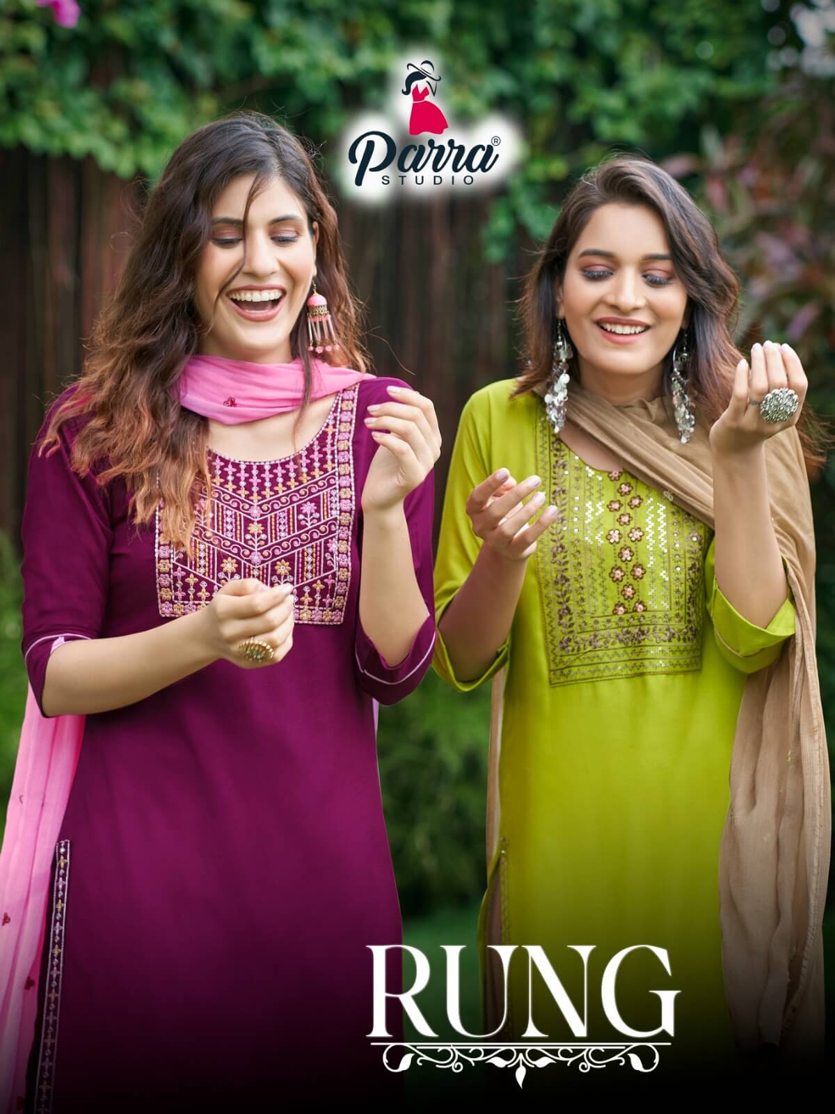 Parra Studio Rung Vol 1 Afghani Readymade Dress Catalog collection 5