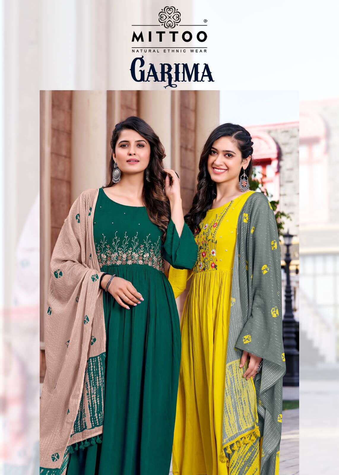 Mittoo Garima Embroidery Salwar Kameez Catalog collection 1